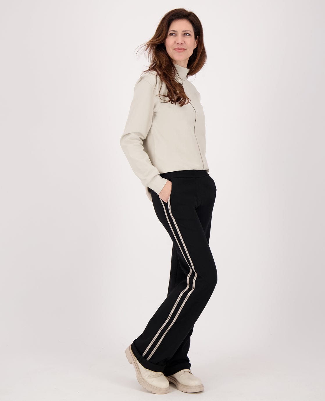 Je m'appelle Tops Pull Esma | Beige Melange