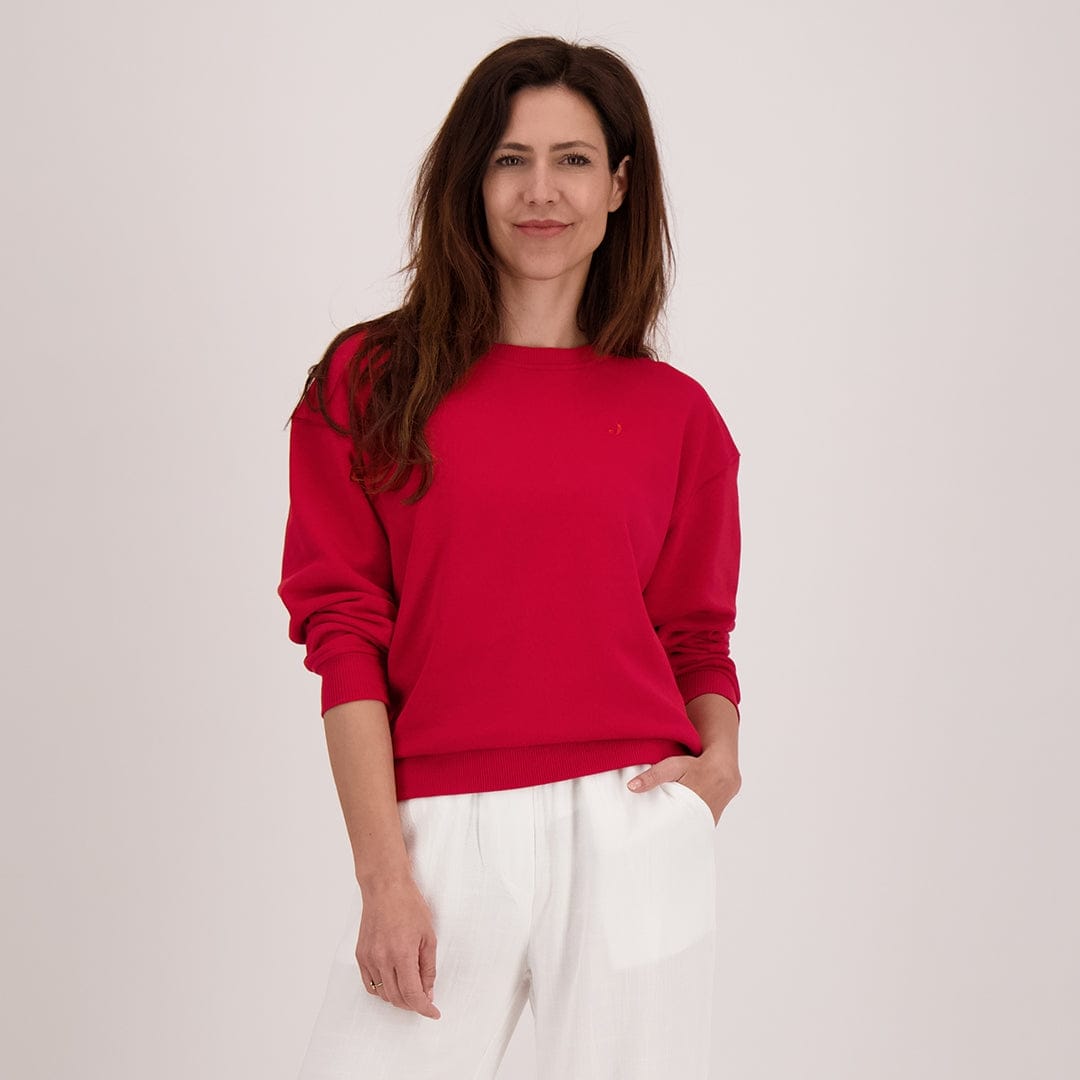Je m'appelle Tops Pull J | Ruby Red