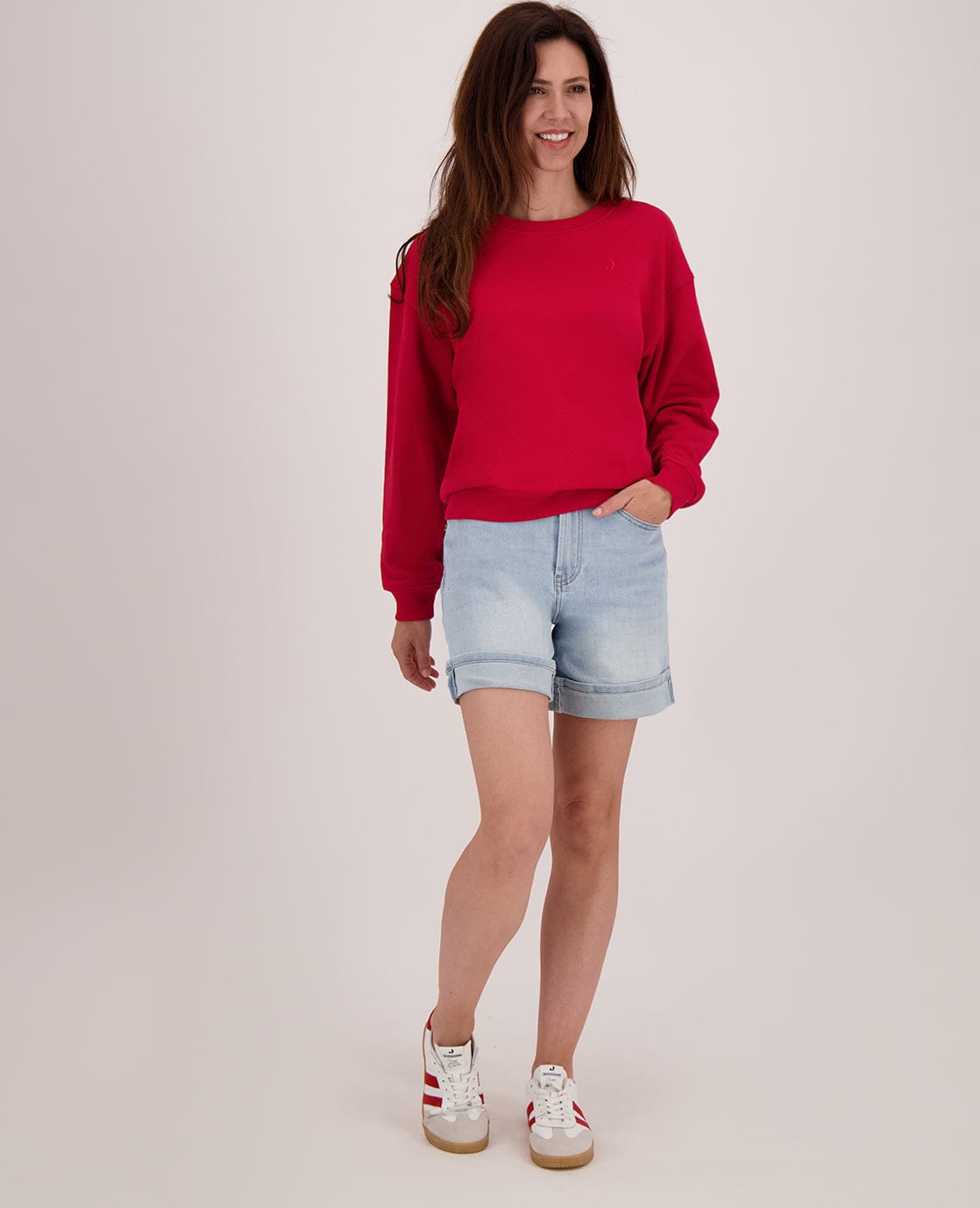 Je m'appelle Tops Pull J | Ruby Red