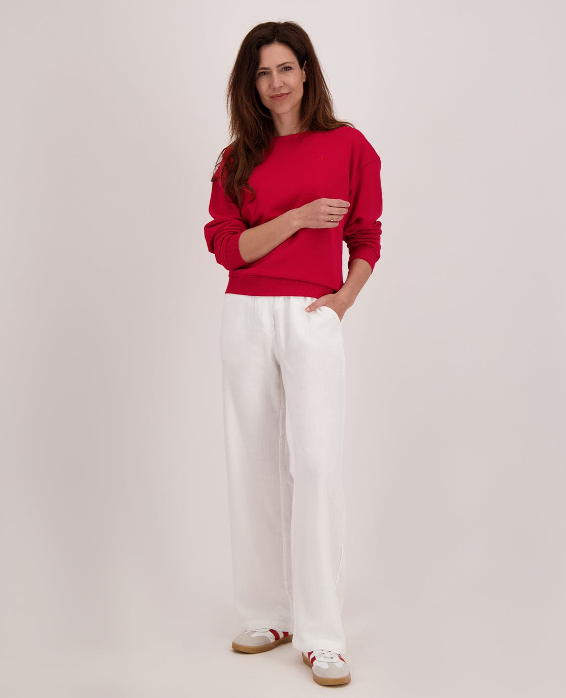 Je m'appelle Tops Pull J | Ruby Red