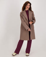 Je m'appelle Tops Pull Jacky | Burgundy