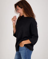 Je m'appelle Tops Pull Jacky | Zwart