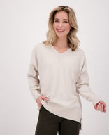 Je m'appelle Tops Pull Longue | Beige