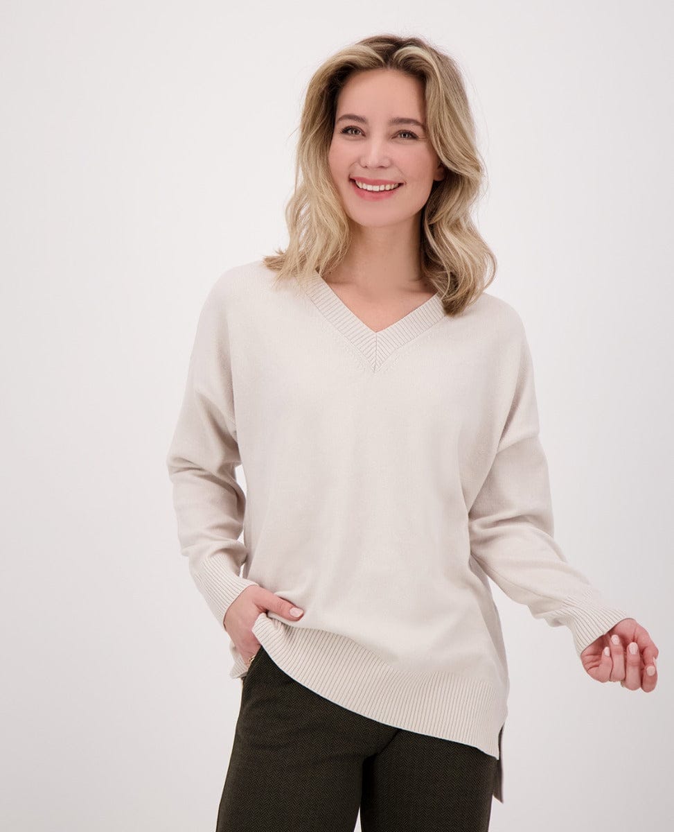 Je m'appelle Tops Pull Longue | Beige