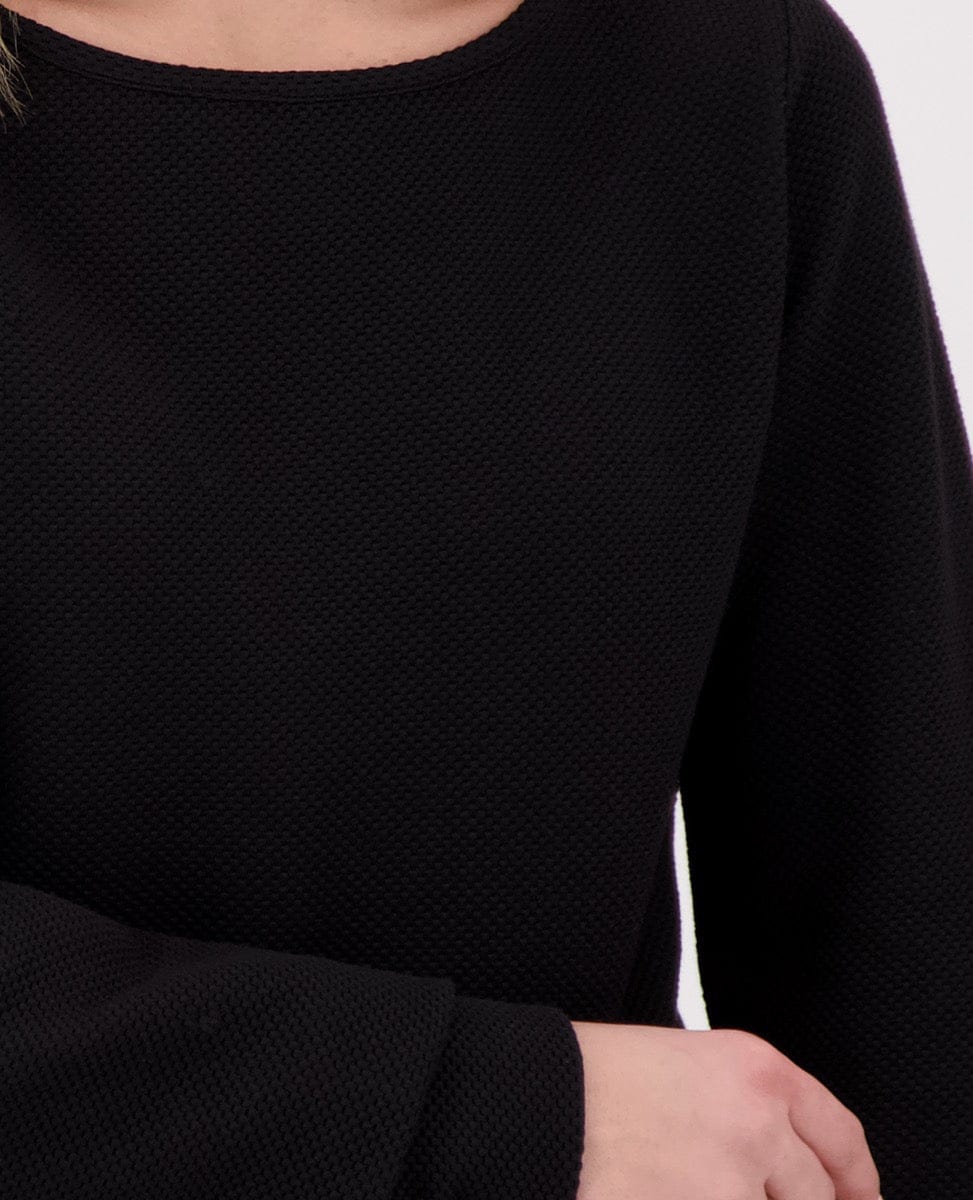 Je m'appelle Tops Pull Macy | Zwart