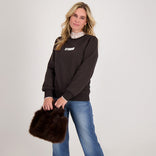Je m'appelle Tops Sweater Ella | Coffee