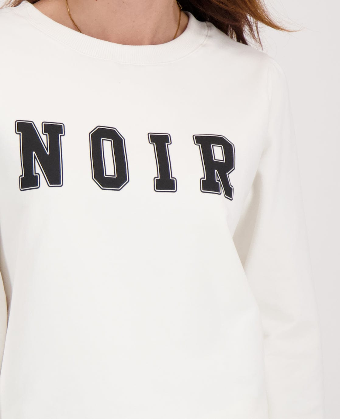 Je m'appelle Tops Sweater Livia | Porselein wit