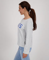 Je m'appelle Tops Sweater Paris | Medium Grey Melange