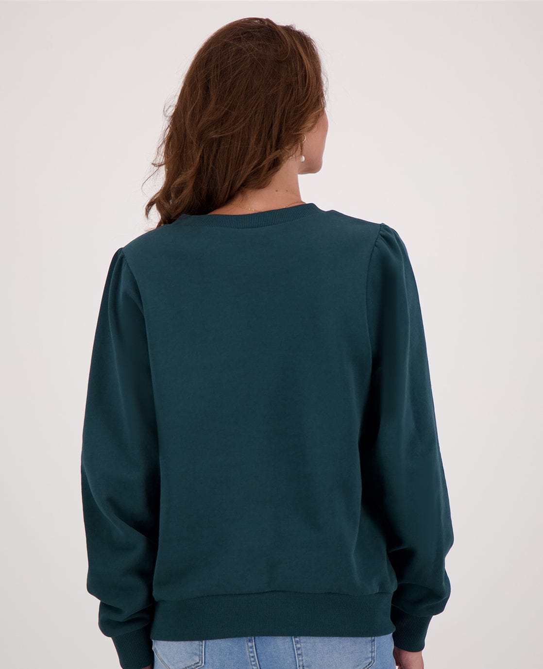 Je m'appelle Tops Sweater Salut | Peacock Green