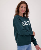 Je m'appelle Tops Sweater Salut | Peacock Green