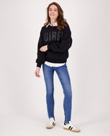 Je m'appelle Tops Sweater Soiree | Zwart