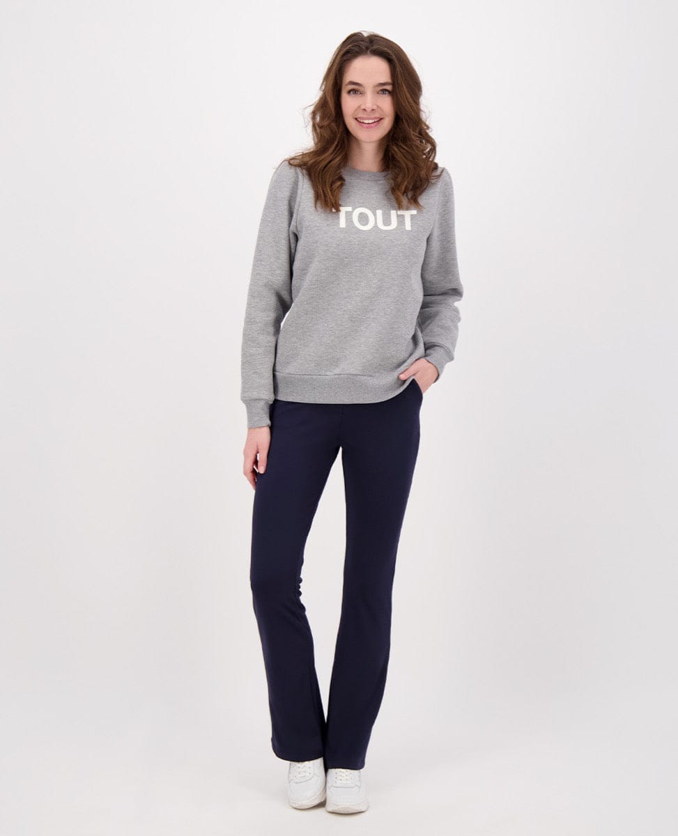 Je m'appelle Tops Sweater Tout | Light Grey Melange