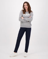 Je m'appelle Tops Sweater Tout | Light Grey Melange