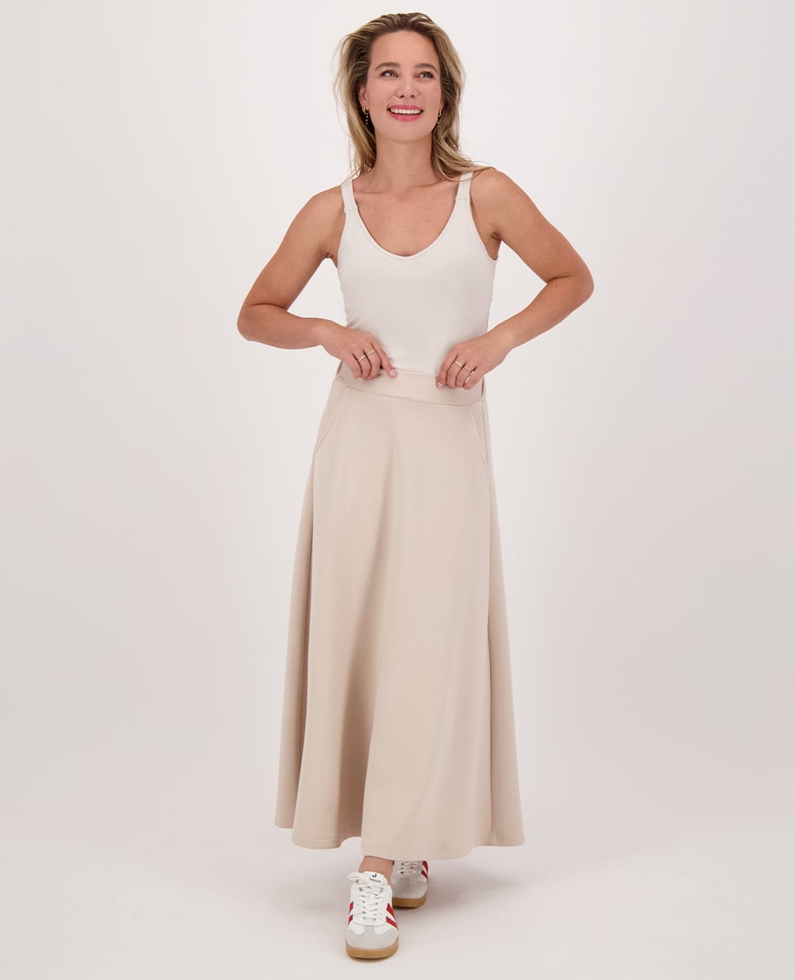 Je m'appelle Tops Tanktop | Dark Greige