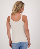 Je m'appelle Tops Tanktop | Dark Greige