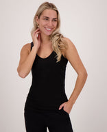 Je m'appelle Tops Tanktop | Zwart