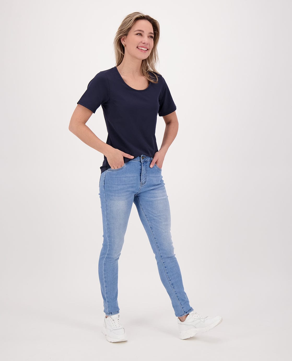 Je m'appelle Tops Tee Basic Travel | Donkerblauw