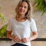 Je m'appelle Tops Tee Basic Travel | Wit