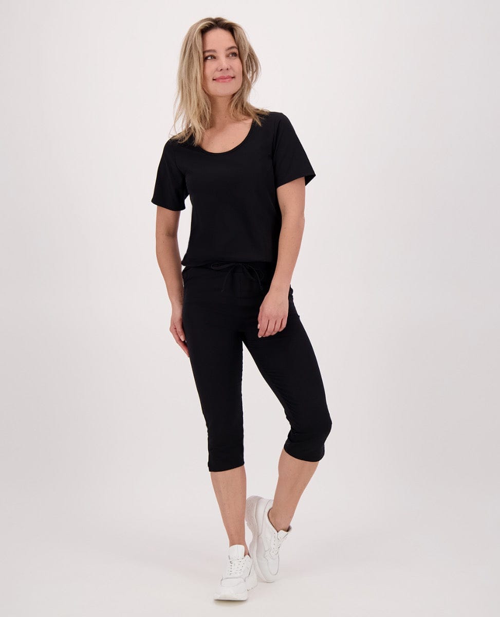 Je m'appelle Tops Tee Basic Travel | Zwart