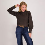 Je m'appelle Tops Top Brooklyn | Chocolate Brown