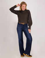 Je m'appelle Tops Top Brooklyn | Chocolate Brown