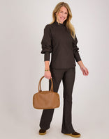 Je m'appelle Tops Top Brooklyn | Chocolate Brown