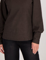 Je m'appelle Tops Top Brooklyn | Chocolate Brown