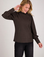 Je m'appelle Tops Top Brooklyn | Chocolate Brown