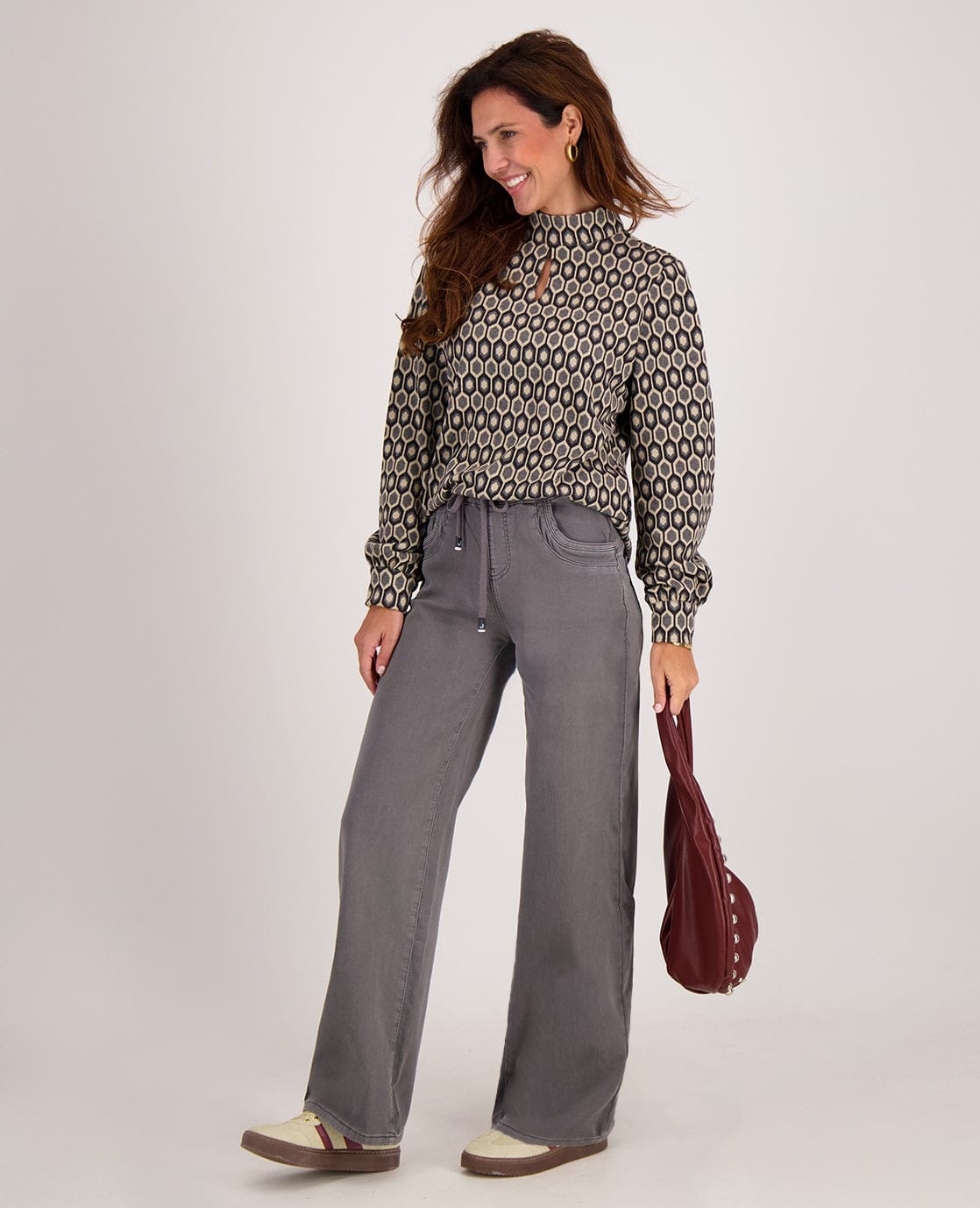 Je m'appelle Tops Top Brooklyn | Multicolor / Grijs