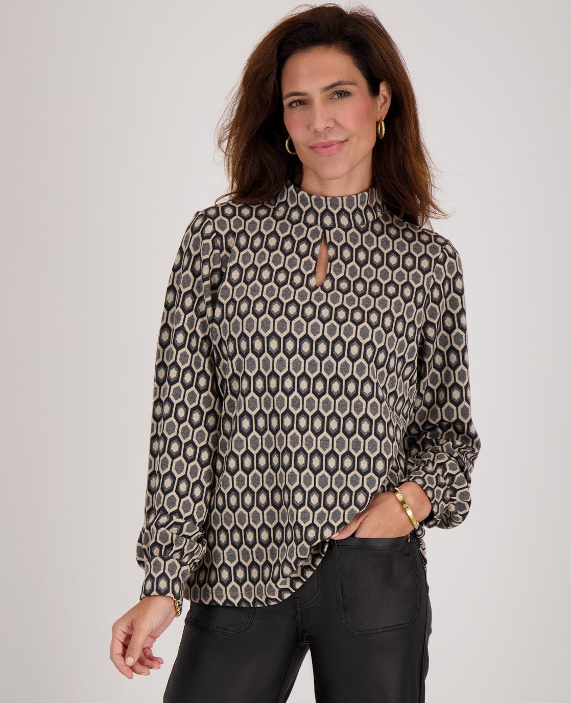 Je m'appelle Tops Top Brooklyn | Multicolor / Grijs