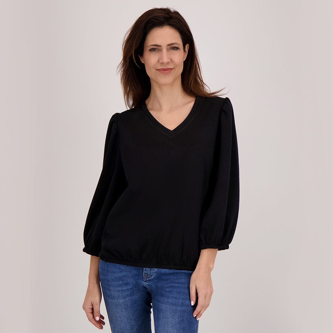 Je m'appelle Tops Top Catelijn | Zwart