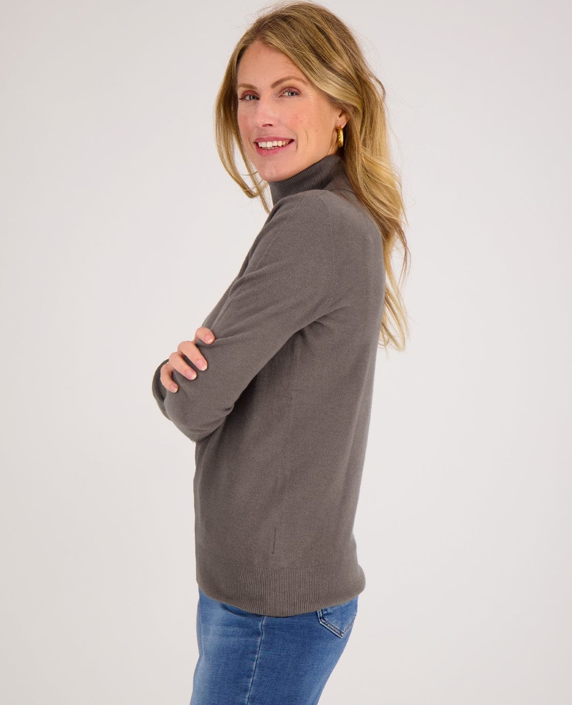 Je m'appelle Tops Top Colle | Dark Taupe