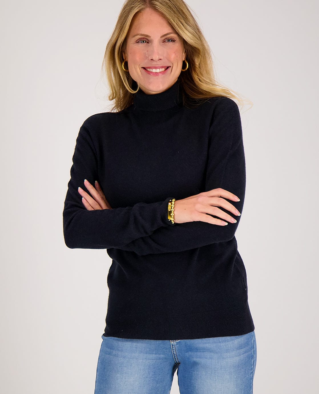 Je m'appelle Tops Zwart / S/M Top Colle | Zwart