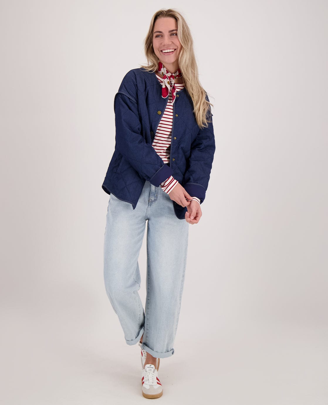 Je m'appelle Tops Top Jaylin | Ruby Red/Porselein wit