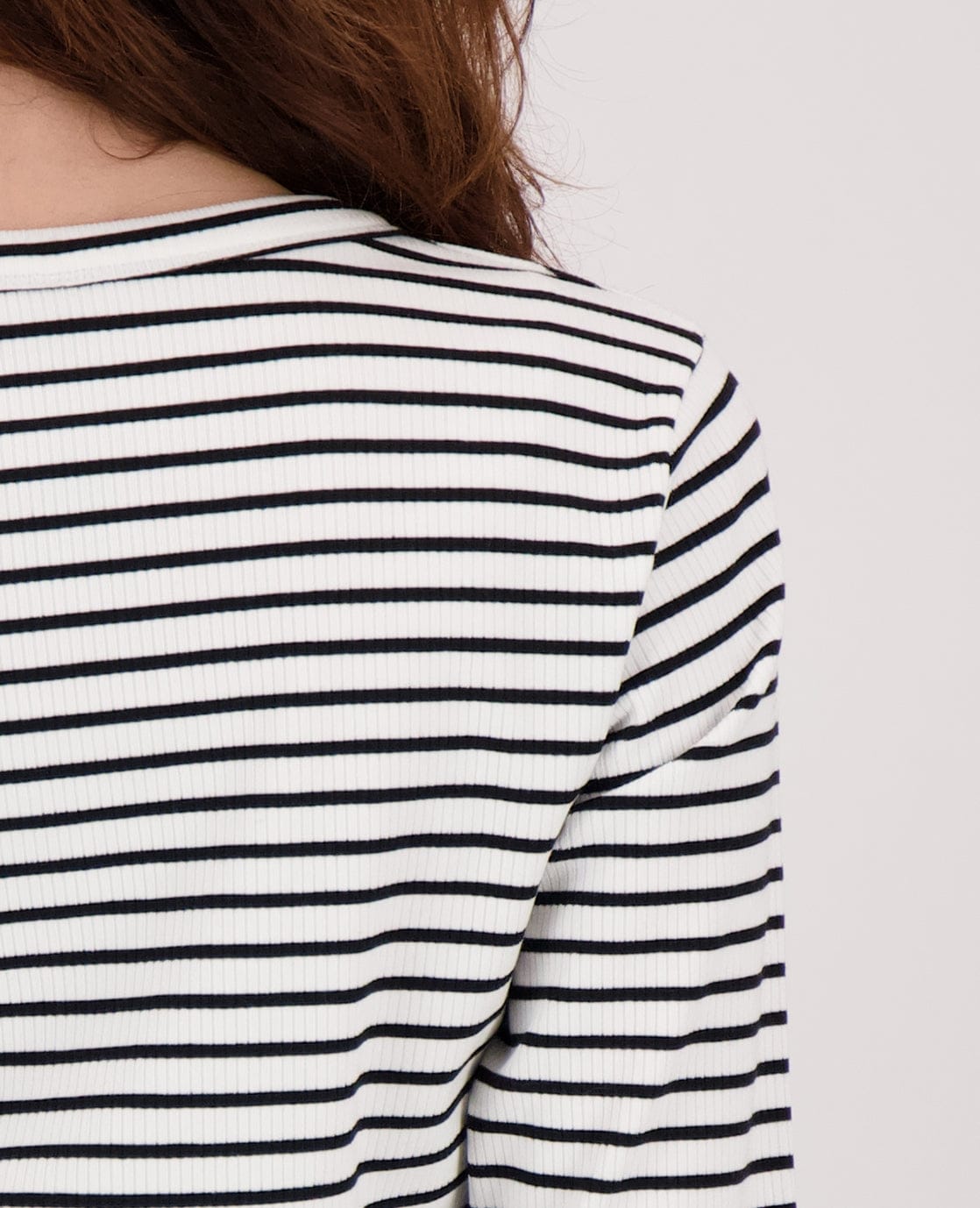 Je m'appelle Tops Top Jaylin | Zwart/Porselein wit