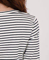 Je m'appelle Tops Top Jaylin | Zwart/Porselein wit