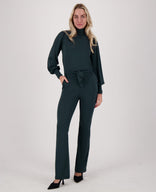 Je m'appelle Tops Top Joy Travel Brushed | Peacock Green