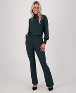 Je m'appelle Tops Top Joy Travel Brushed | Peacock Green