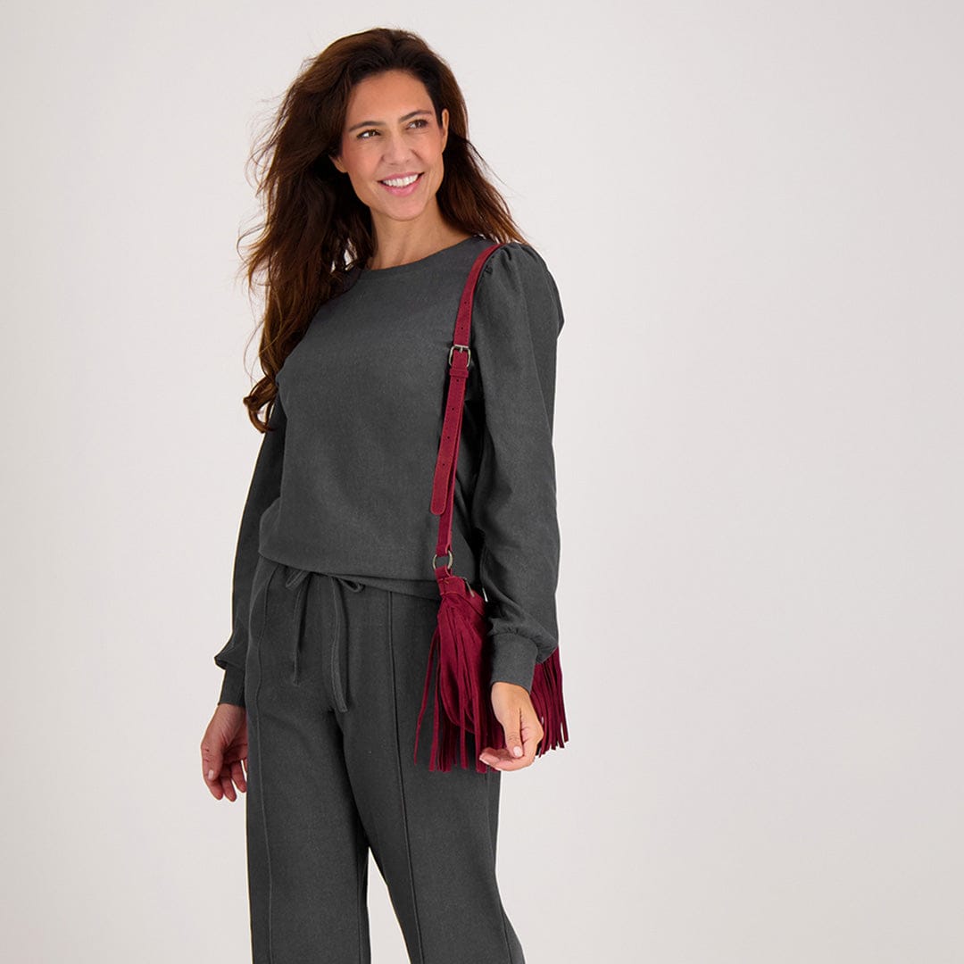Je m'appelle Tops Top Jule | Antracite Grey