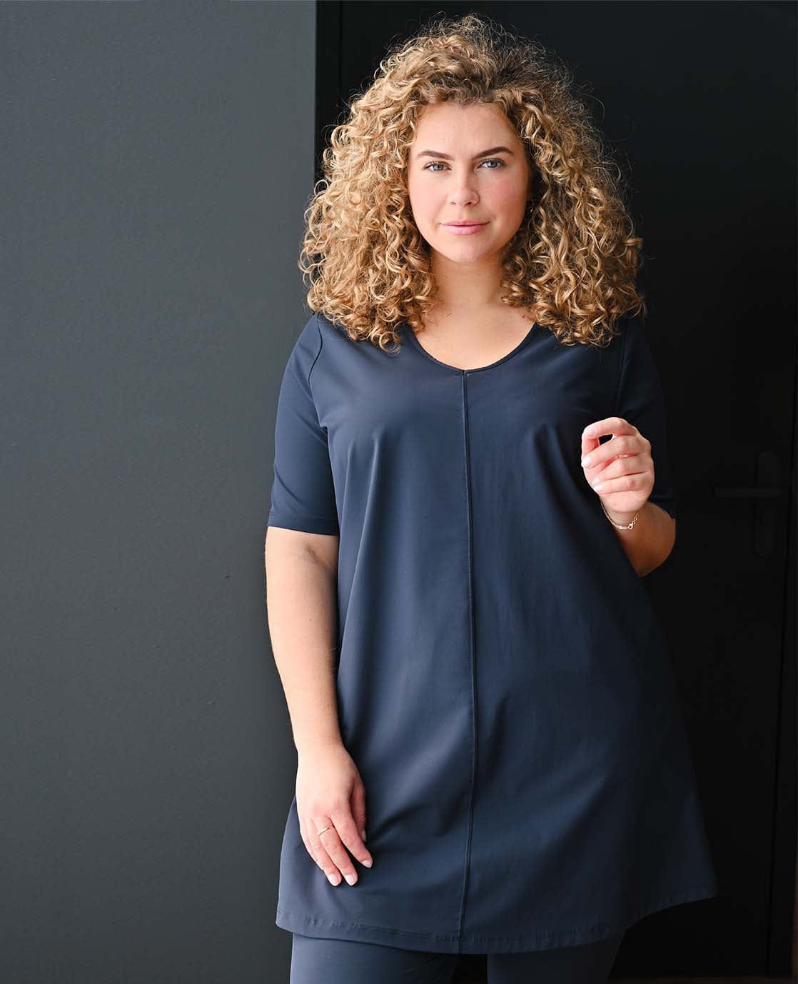 Je m'appelle Tops Top Julie | Donkerblauw