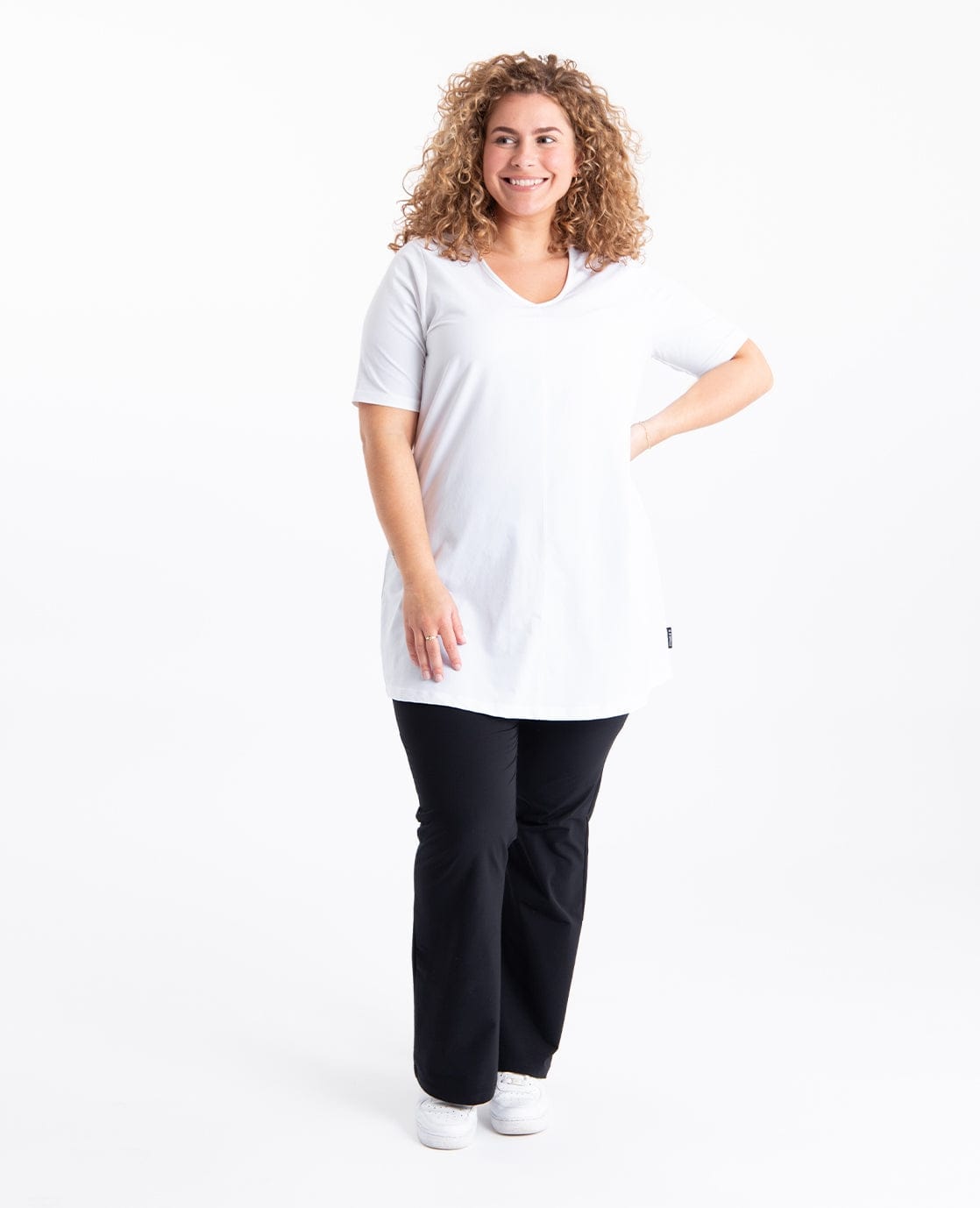 Je m'appelle Tops Top Julie | Off White