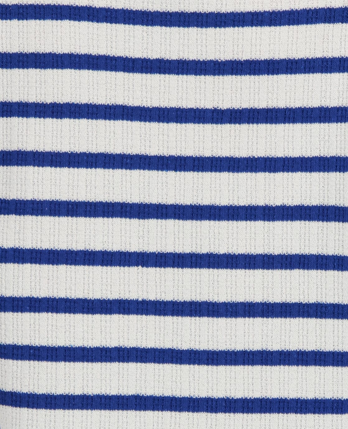 Je m'appelle Tops Top Knitted | Paris Blue/Ecru