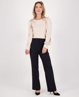 Je m'appelle Tops Top Madeleine Satin | Oyster