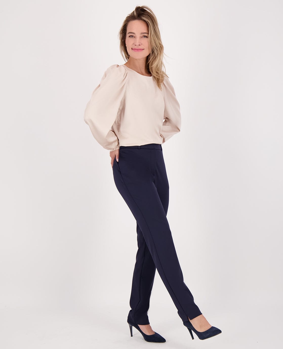 Je m'appelle Tops Top Madeleine Satin | Oyster