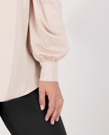 Je m'appelle Tops Top Madeleine Satin | Oyster