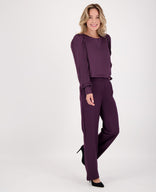 Je m'appelle Tops Top Madeleine Satin | Perfect Purple
