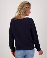 Je m'appelle Tops Top Mia | Donkerblauw