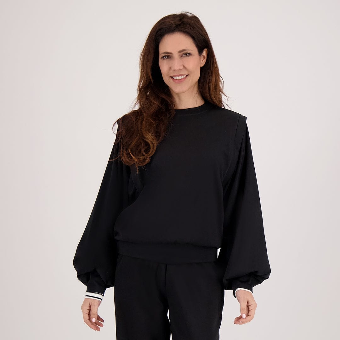 Je m'appelle Tops Zwart / XS Top Myléne | Zwart