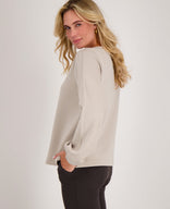 Je m'appelle Tops Top Pintuck | Light Taupe