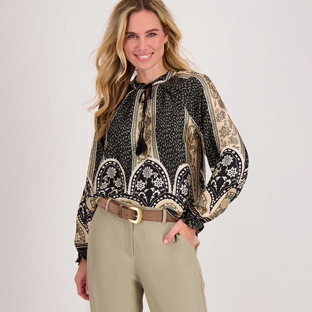 Je m'appelle Tops Top Raya | Multicolor / Zwart